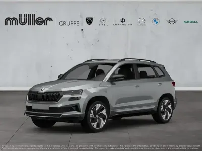 Neu Skoda Karoq SportLine 150 PS (110 kW) 2026 Silber SUV