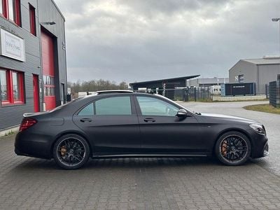 Grau Gebraucht 2018 Mercedes S63 AMG AMG Limousine | 59.950 € (Superpreis)