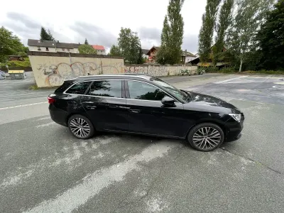 Usata Seat Leon XCELLENCE 150 CV (110 kW) 2020 Nero Station wagon