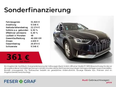 Gebraucht Audi A4 Allroad Business 204 PS (150 kW) 2023 Mythosschwarz metallic Kombi