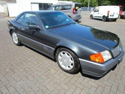 Gebraucht Mercedes SL500 320 PS (235 kW) 1993 Blau  schwarzmetallic (u199) Cabrio