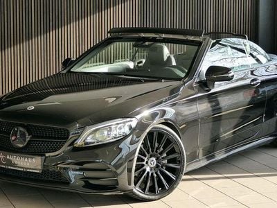 Gebraucht Mercedes C200 AMG line 197 PS (144 kW) 2018 Schwarz Cabrio