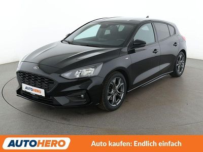 Gebraucht Ford Focus ST-Line 125 PS (91 kW) 2019 Schwarz Limousine