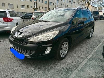 Gebraucht Peugeot 308 SW 120 PS (88 kW) 2010 Schwarz Kombi