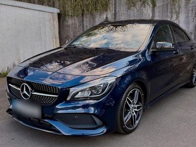 Gebraucht Mercedes CLA200 AMG line 156 PS (114 kW) 2018 Blau Limousine