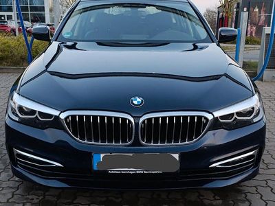 Gebraucht BMW 525 Luxury Line 241 PS (177 kW) 2018 Blau Kombi