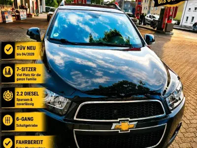 Brugt Chevrolet Captiva 163 HK (119 kW) 2012 Sort SUV