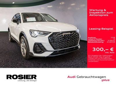 Gebraucht Audi Q3 150 PS (110 kW) 2025 Weiss / gletscherweiss (metallic) SUV