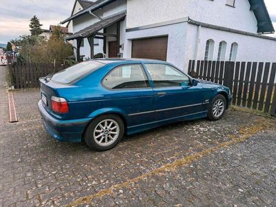 gebraucht BMW 316 Compact i blau E36 kein Rost HU 06/25