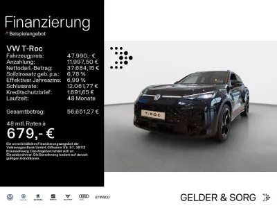 Neu VW T-Roc R-line 150 PS (110 kW) 2026 Grenadillschwarz metallic SUV