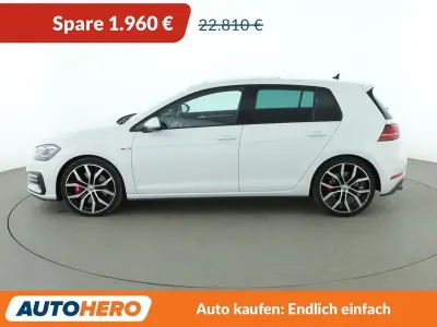 Gebraucht VW Golf VII GTI 245 PS (180 kW) 2020 Weiß Limousine