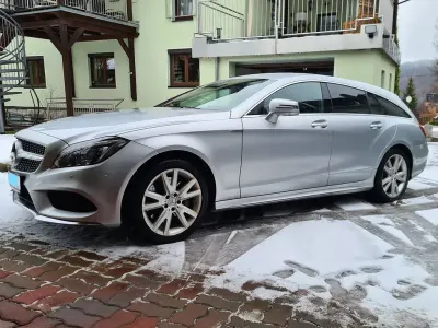 Gebraucht Mercedes CLS350 Shooting Brake 258 PS (189 kW) 2015 Silber Kombi