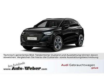 Schwarz Gebraucht 2022 Audi Q4 e-tron S-Line SUV | 33.890 € (Etwas zu teuer)