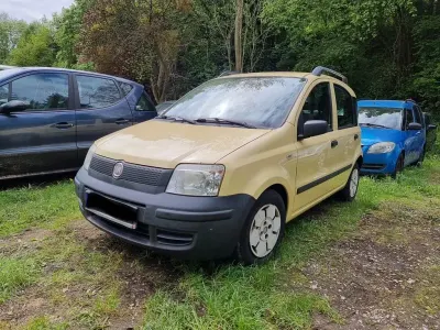 Gebraucht Fiat Panda Active 54 PS (39 kW) 2009 Gelb Kleinwagen