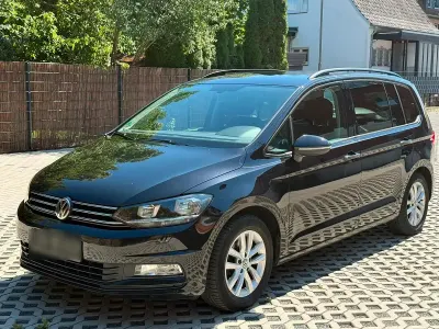 Gebraucht VW Touran Highline 150 PS (110 kW) 2016 Schwarz Van / Kleinbus