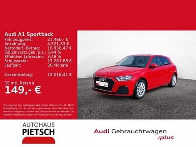 Rot Gebraucht 2024 Audi A1 Sportback Advanced Kleinwagen | 21.460 € (Guter Preis)