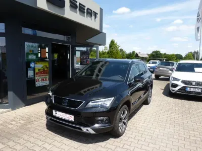 Gebraucht Seat Ateca XCELLENCE 150 PS (110 kW) 2019 Magic schwarz metallic SUV