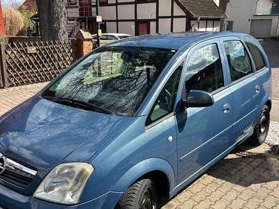 Begagnad Opel Meriva Edition 90 HK (66 kW) 2008 Blå Minibuss