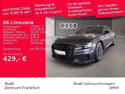 Daytonagrau perleffekt Gebraucht 2022 Audi A6 Advanced Limousine | 39.850 € (Guter Preis)