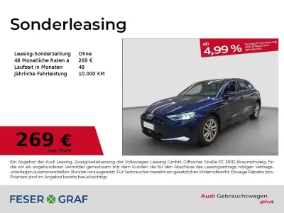 Gebraucht Audi A3 Advanced Plus 150 PS (110 kW) 2025 Navarrablau metallic Limousine