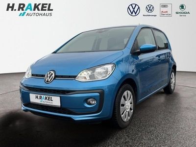 Second-hand VW up! Basis 65 CP (47 kW) 2021 Albastru Hatchback