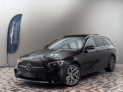 Gebraucht Mercedes E400 AMG line 330 PS (242 kW) 2022 Schwarz/baltic black Kombi