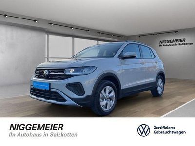 Gebraucht VW T-Cross Life 95 PS (69 kW) 2025 Ascot grau SUV