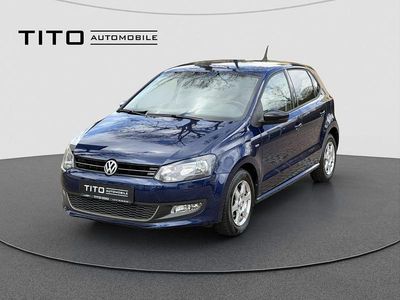 Gebraucht VW Polo Match 90 PS (66 kW) 2013 Blau Kleinwagen