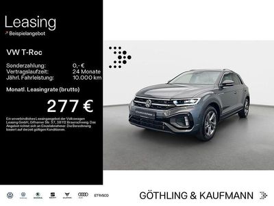 Usado VW T-Roc R-line 150 HP (110 kW) 2025 Cinzento SUV