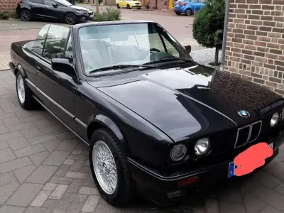 Gebraucht BMW 320 Cabriolet Shadowline 129 PS (94 kW) 1993 Schwarz Cabrio