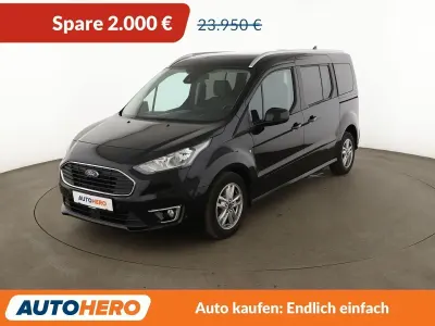 Gebraucht Ford Tourneo Titanium 120 PS (88 kW) 2021 Schwarz Van / Kleinbus