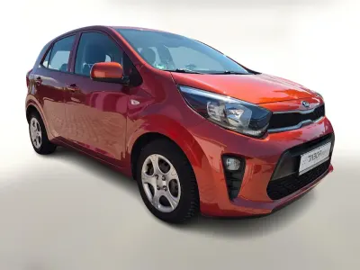 Gebraucht Kia Picanto Edition 7 84 PS (61 kW) 2018 New pop orange metallic Kleinwagen