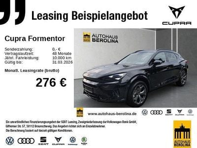 Gebraucht Cupra Formentor 150 PS (110 kW) 2025 Schwarz SUV