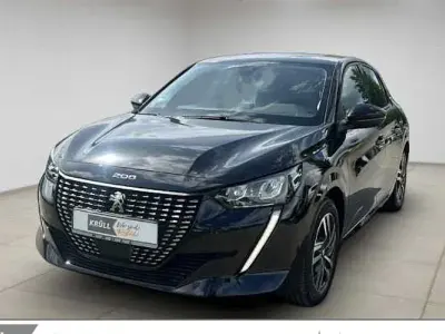 Gebraucht Peugeot 208 Allure 101 PS (74 kW) 2023 Schwarz Kleinwagen