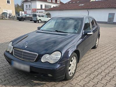 Gebraucht Mercedes C200 2001 Blau Limousine