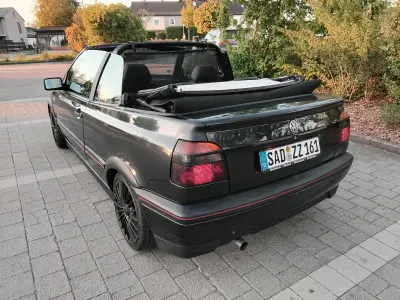 Gebraucht VW Golf Cabriolet GTI 115 PS (84 kW) 1993 Schwarz Cabrio