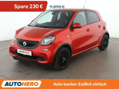 Gebraucht Smart ForFour Passion 71 PS (52 kW) 2017 Rot Kleinwagen