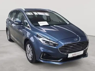 Gebraucht Ford S-MAX Titanium 190 PS (139 kW) 2022 Chromablau metallic Van / Kleinbus