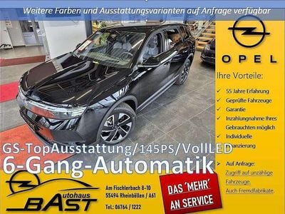 Neu Opel Grandland X 136 PS (100 kW) 2025 Schwarz SUV