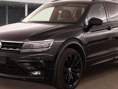 Gebraucht VW Tiguan Allspace R-line 200 PS (147 kW) 2021 Schwarz SUV