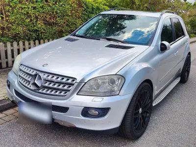 Brugt Mercedes ML420 306 HK (225 kW) 2007 Sølv SUV