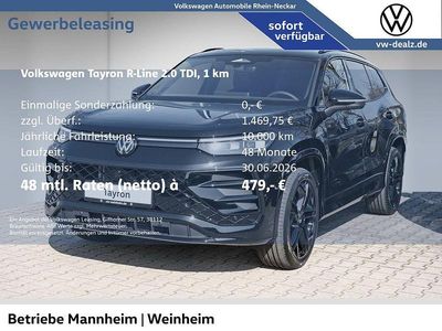 Ny VW Tayron R-line 193 HK (141 kW) 2026 Sort SUV