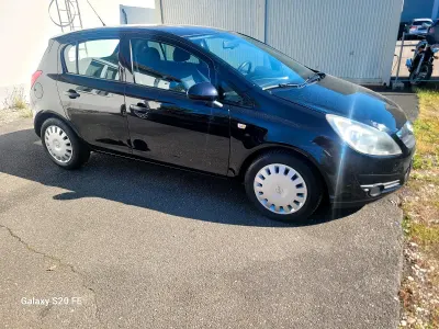 Gebraucht Opel Corsa 60 PS (44 kW) 2009 Schwarz Kleinwagen