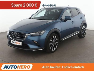Blau Gebraucht 2020 Mazda CX-3 Selection SUV | 17.610 € (Fairer Preis)