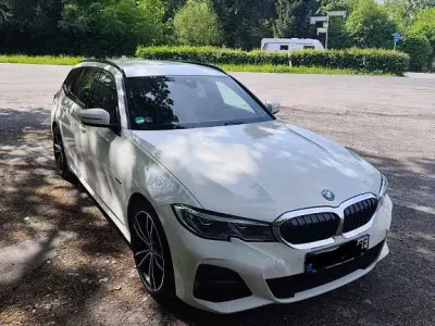Brugt BMW 330e Sport Line 292 HK (214 kW) 2022 Hvid Stationcar