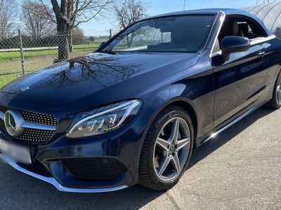 gebraucht Mercedes C250 Cabrio/ AMG Line/ AHK/ Airscarf/ Aircap/ STAkV