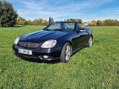Gebraucht Mercedes SLK32 AMG AMG 354 PS (260 kW) 2001 Schwarz Cabrio