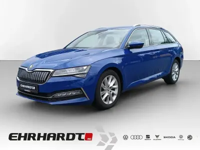 Gebraucht Skoda Superb Style 218 PS (160 kW) 2020 Energyblau Kombi