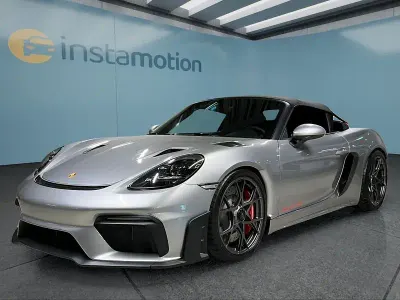 Neu Porsche Boxster Spyder 500 PS (367 kW) 2025 Silber Cabrio
