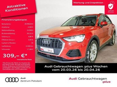 Gebraucht Audi Q3 150 PS (110 kW) 2022 Tangorot metallic SUV